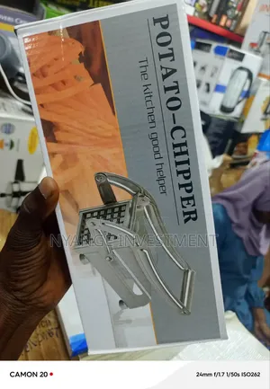 Manual Potato Chipper. Chips Cutter.