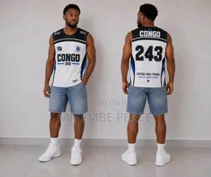 Sleeveless Athletic Jerseys Congo