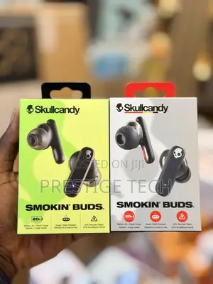Skullcandy Smokin’ Buds Wireless Earbuds, Bluetooth Headphones