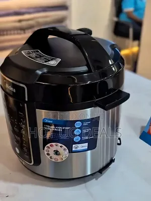Midea 12 in 1 Multi Functional Digital Pressure Cooker 6l - Black