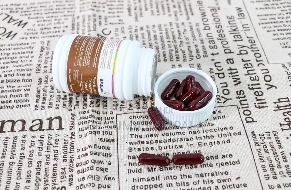 Pure And Broken Ganoderma Spores Capsule