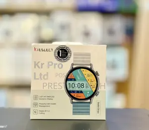 Kieslect Kr Pro LTD Calling Smartwatch With Dual Strap Silver