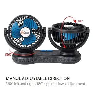 Double Rechargeable Car Fan / Car Ac