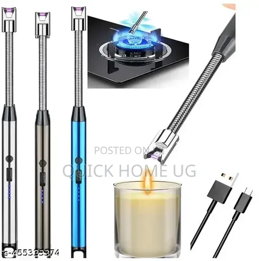 Electric Rechargeable Arc Gas Lighter, Usb Type