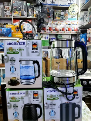 Bosstech Glass Kettle [Milk,Water and Coffee Tea]
