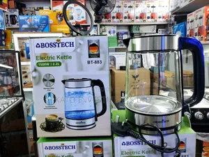 Bosstech Glass Kettle [Milk,Water and Coffee Tea]