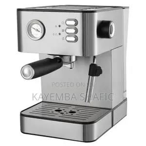 Hoffmans 20-Bar Espresso Coffee Maker Machine (Hm-686) - 1500w