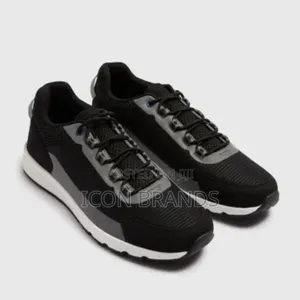 Matalan Black Mesh Fashion Traniers
