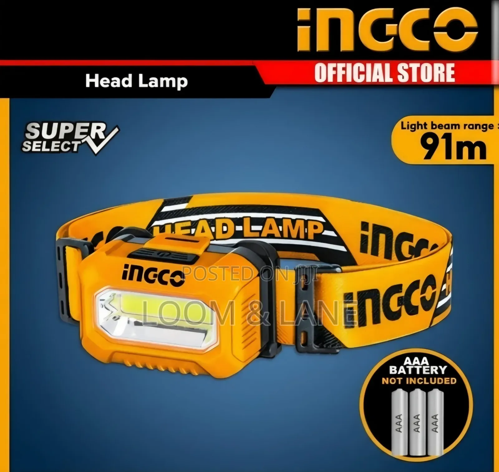 Ingco Industrial Led Headlamp