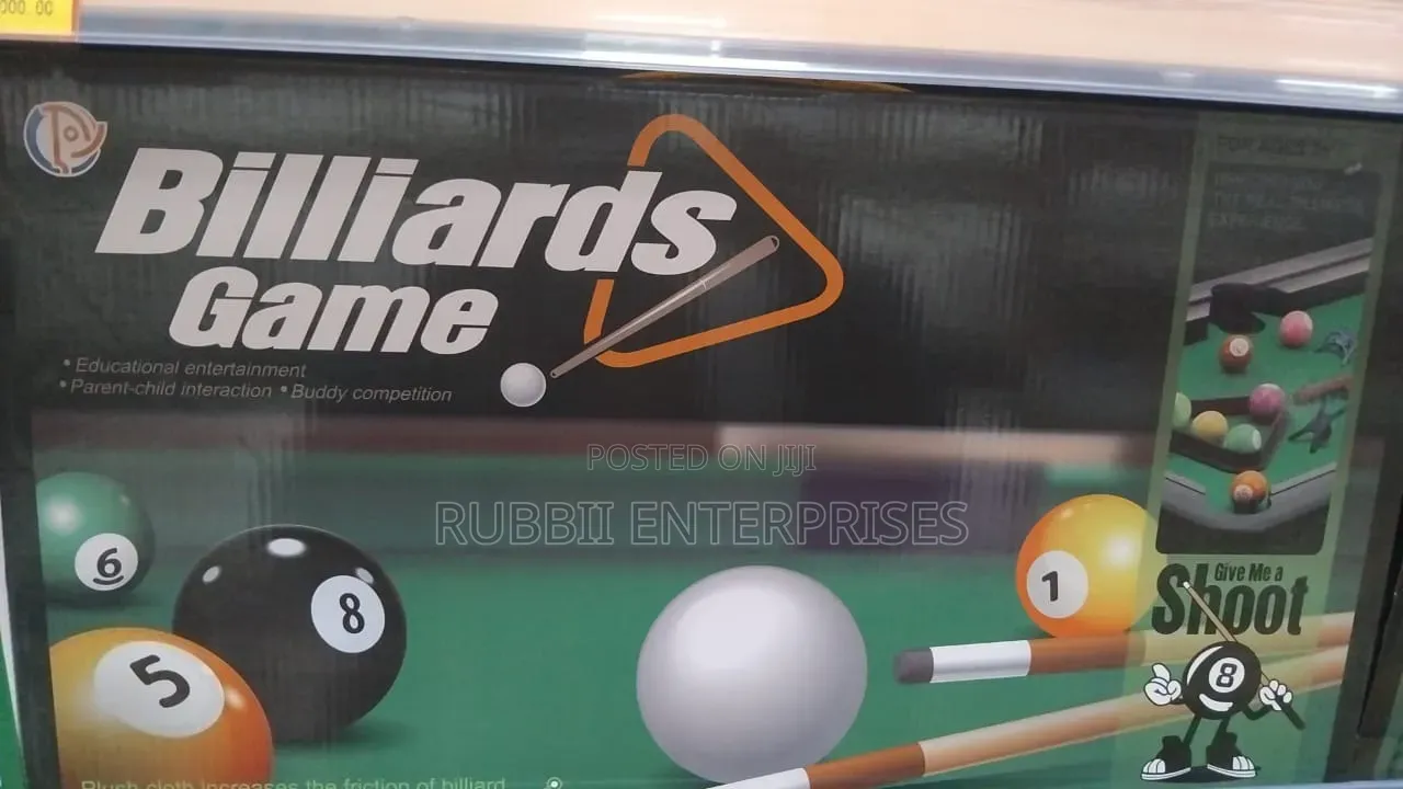 Tabletop Billiards Action Game