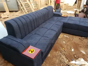 6 Seater Sofa Set Grey in Colour Ready With High Density Mattresses
