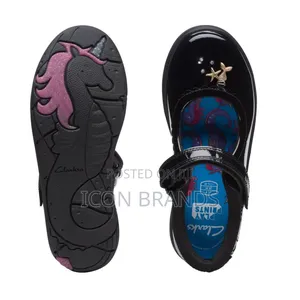 Clarks Relda Sea K Girls School Shoes