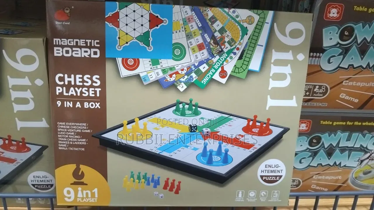 Chess Play Set 9 in 1