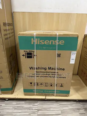 8 KGS Hisense Washing Machine With Steam Wash