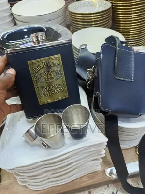 Stainless Steel Hip Flask Set