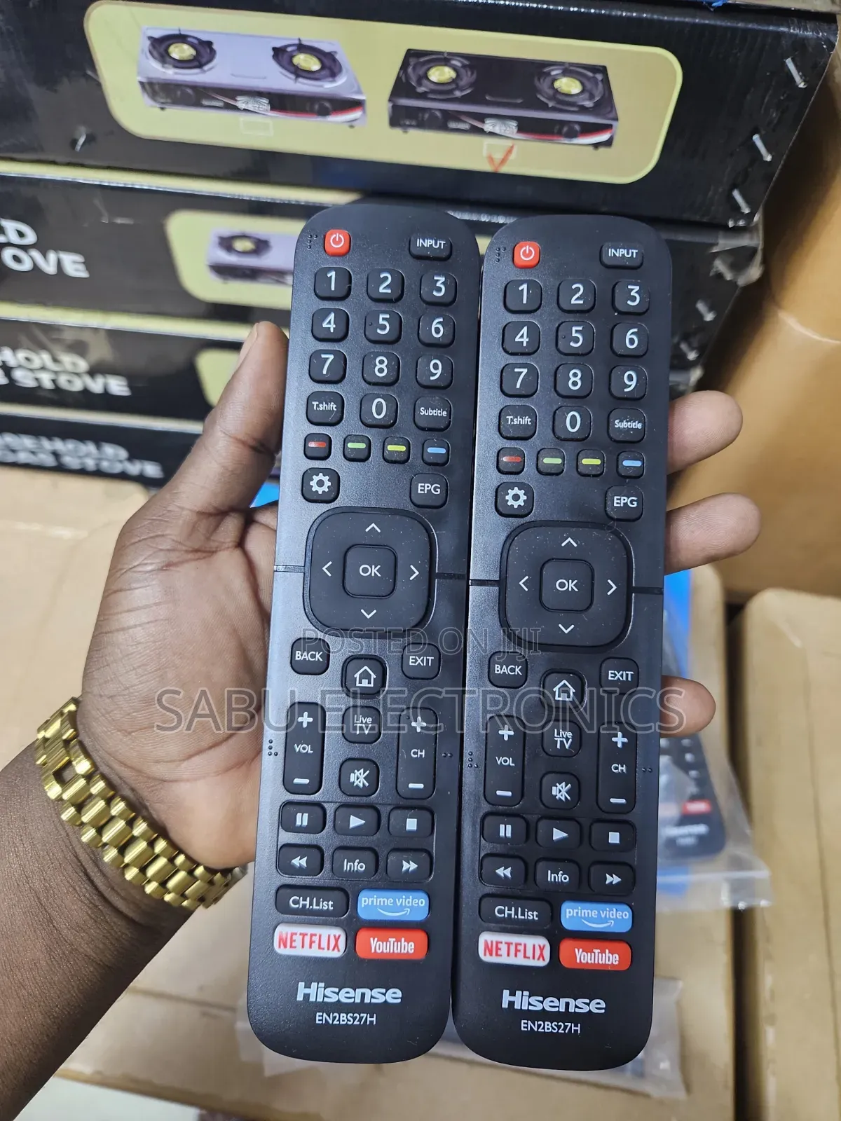 Hisense En2bs27h Smart Tv Replacement Remote Control –Netflix Youtube