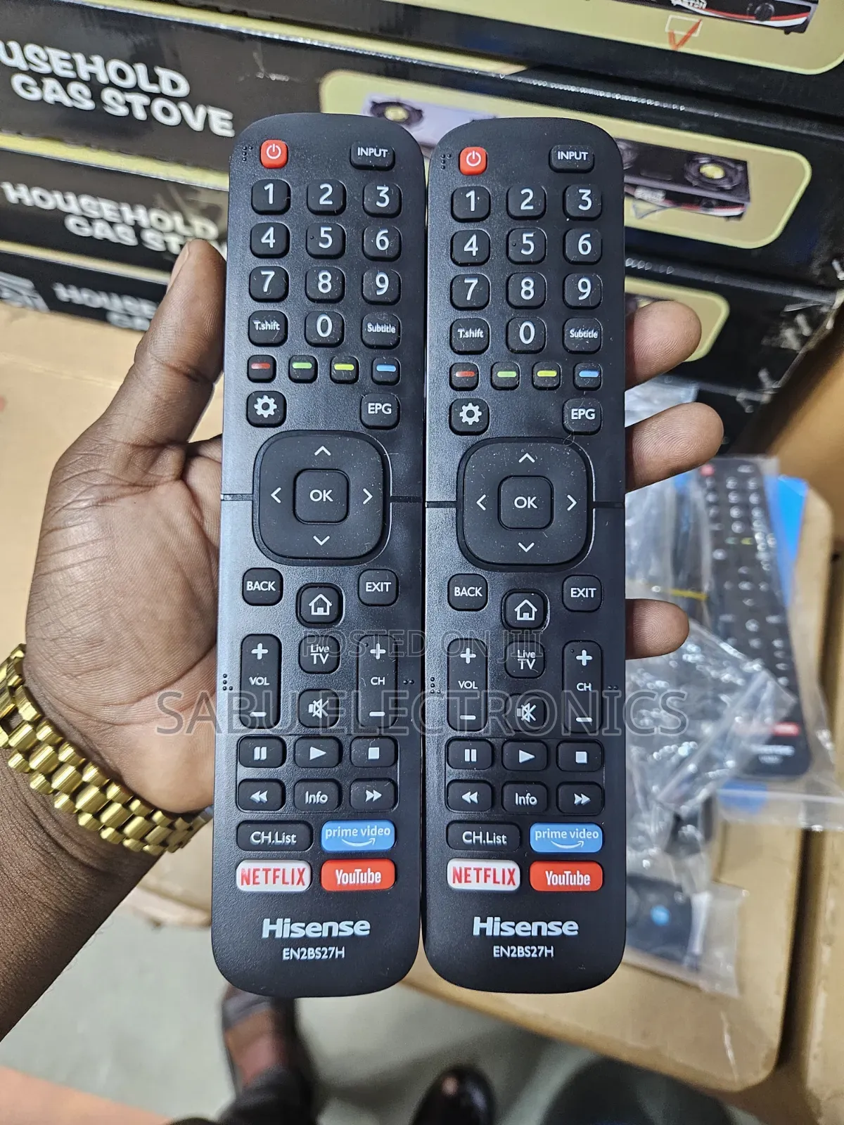 Hisense En2bs27h Smart Tv Replacement Remote Control –Netflix Youtube