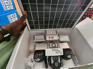Solar Camera 3lens With Led Lights