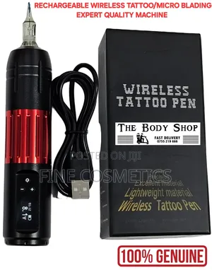 Rechargeable Cordless Tattoo Machine Wireless Microblading Makeup Gun