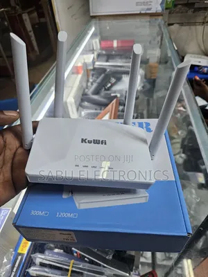 Kuwfi 300mbps Wifi Signal Extender Range Extender – Wide Coverage