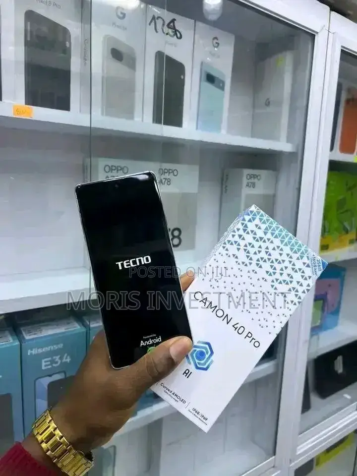 New Tecno Camon 40 Pro 5G 256 GB Green