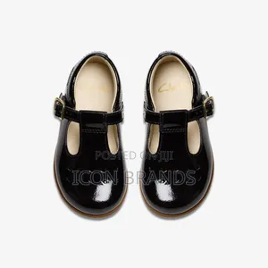Clarks Drew Play Toddlerblack Patent