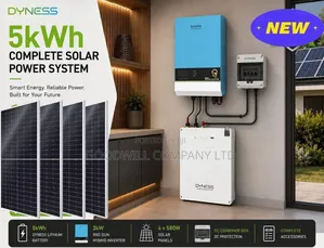 5kwh Multilyte Lithium/Hybrid Solar System Full Kit