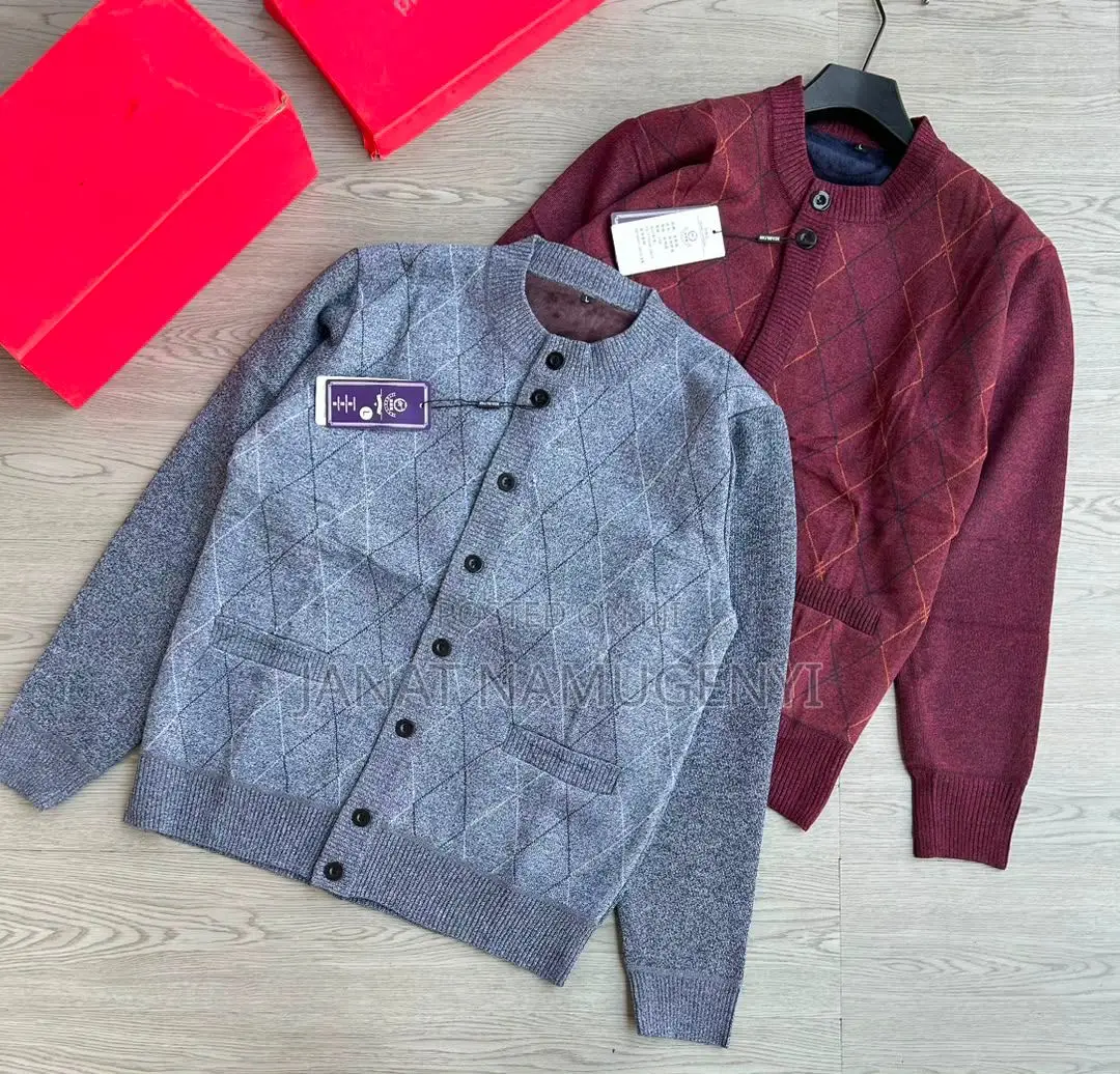 Buttoned Official Sweaters in Different Designs