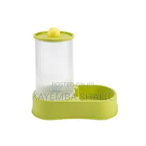 2-in-1 Automatic Gravity Pet Food Feeder and Water Dispenser