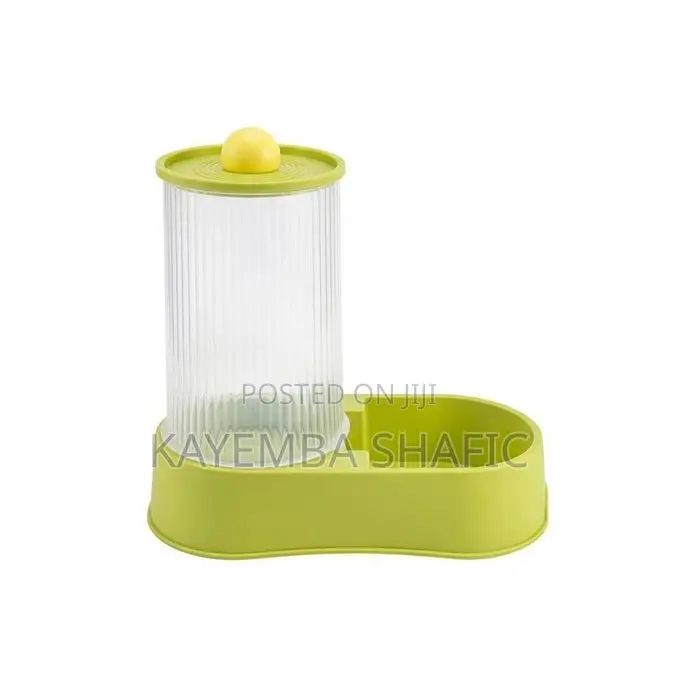 2-in-1 Automatic Gravity Pet Food Feeder and Water Dispenser