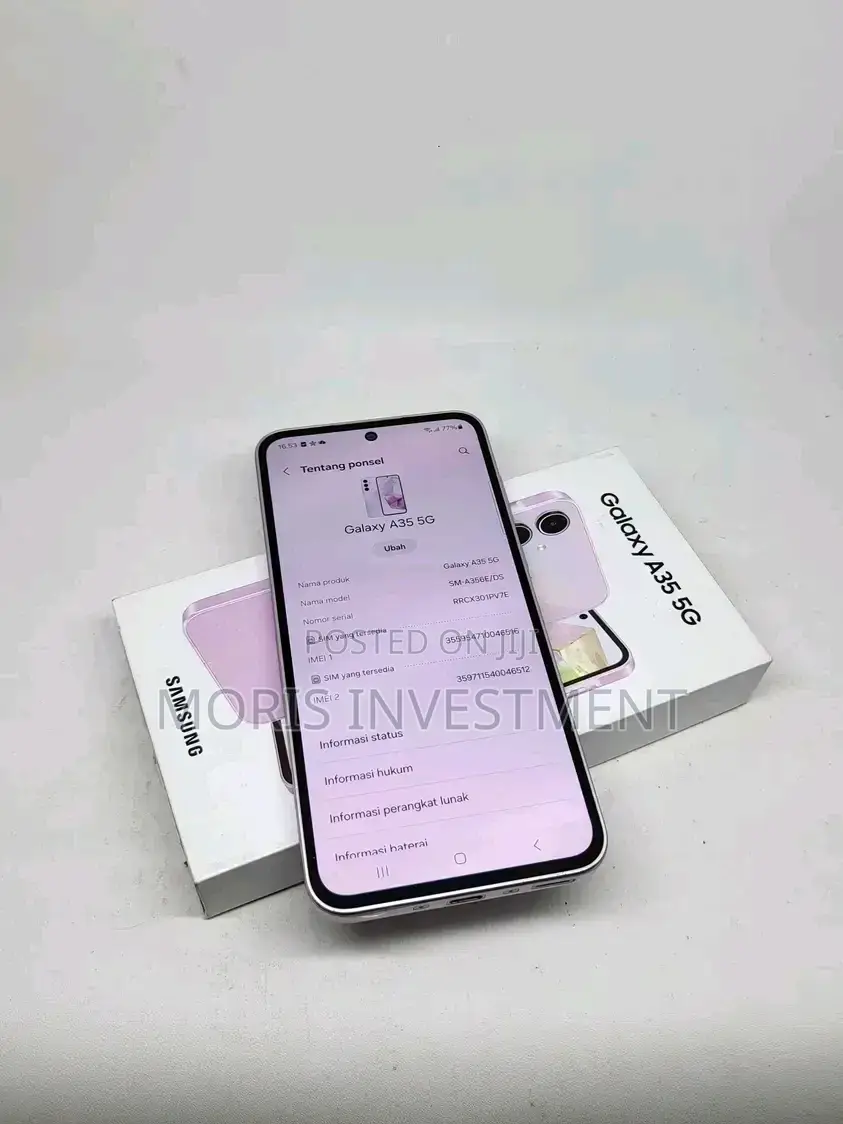 New Samsung Galaxy A35 256 GB Pink