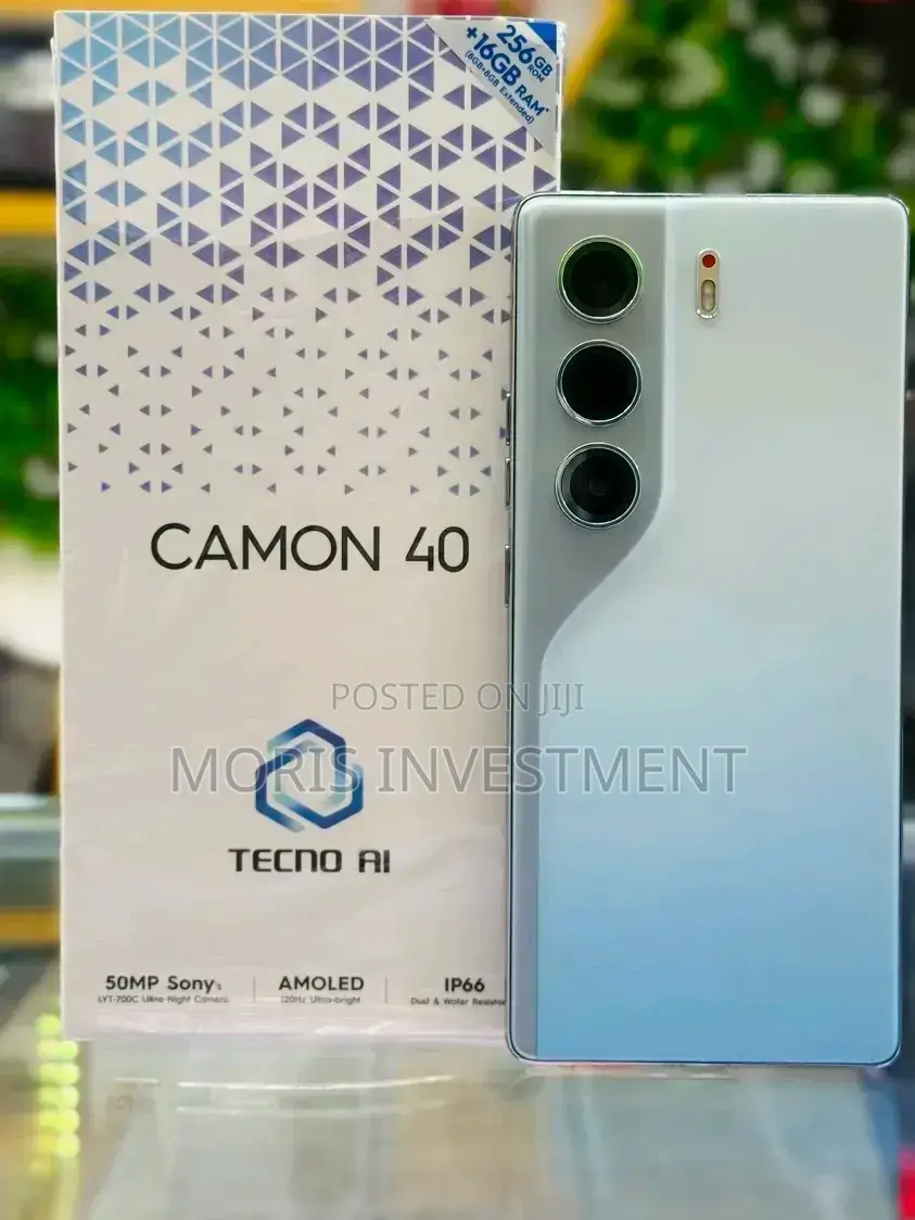 New Tecno Camon 40 Pro 5G 256 GB Blue