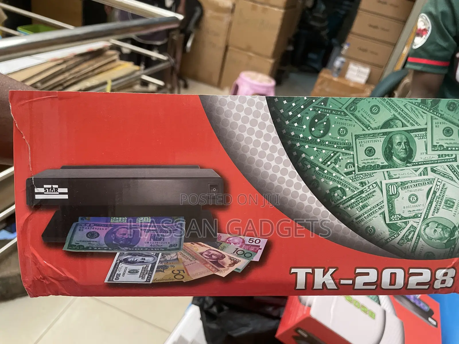Money Detector,Portable and Energy-Efficient Money