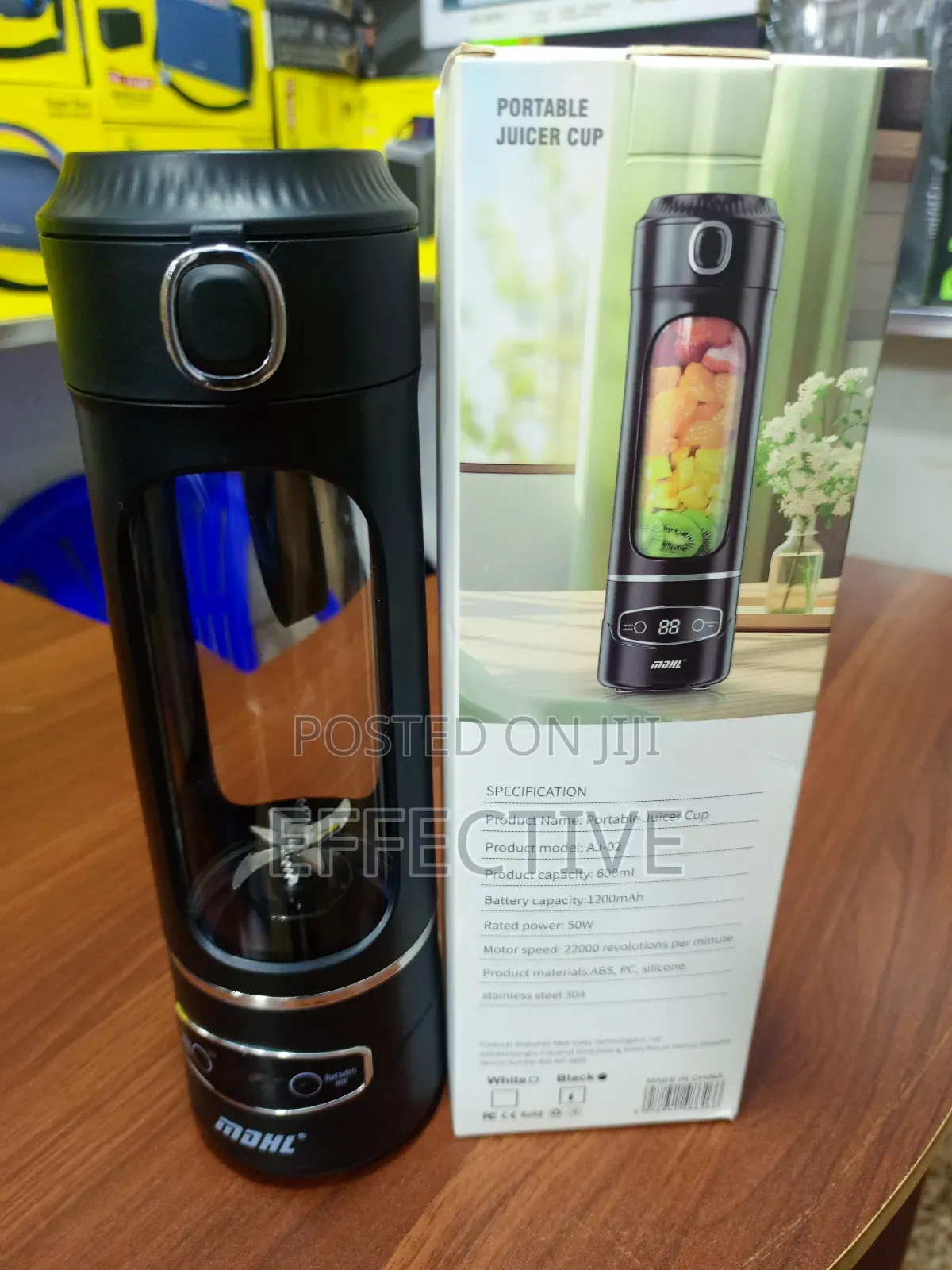 Portable Juicer Cup 600ml