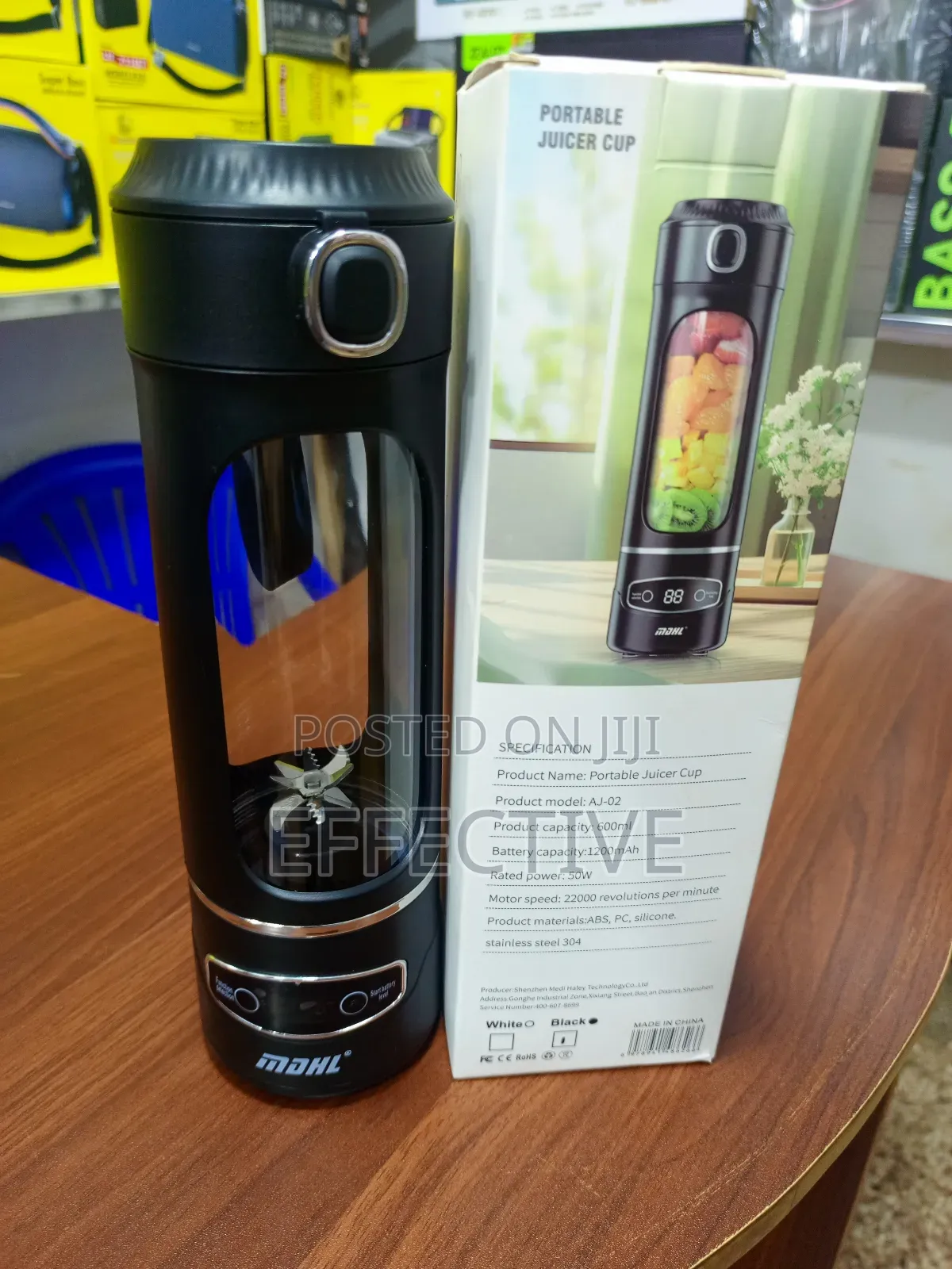 Portable Juicer Cup 600ml
