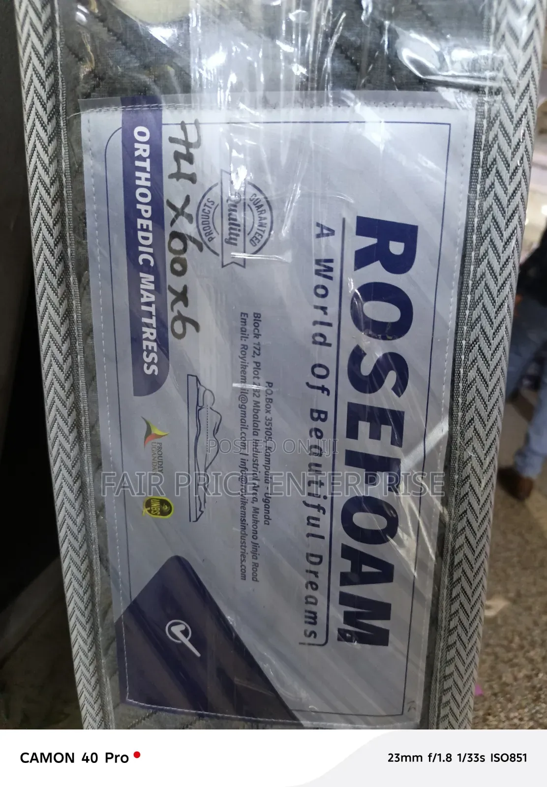 6x6 By8 Inches. Orthopedic Medical Mattresses. Rosefoam