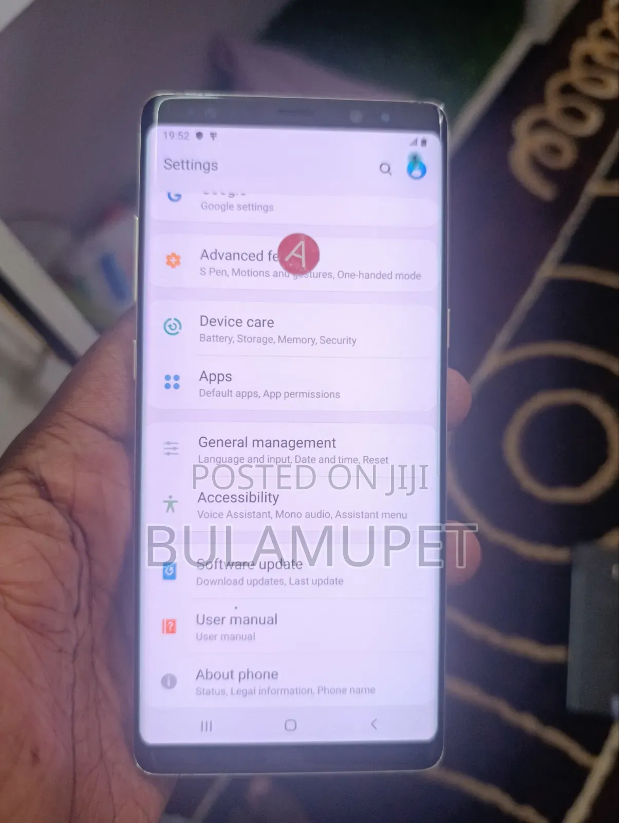 Samsung Galaxy Note 8 128 GB Gold