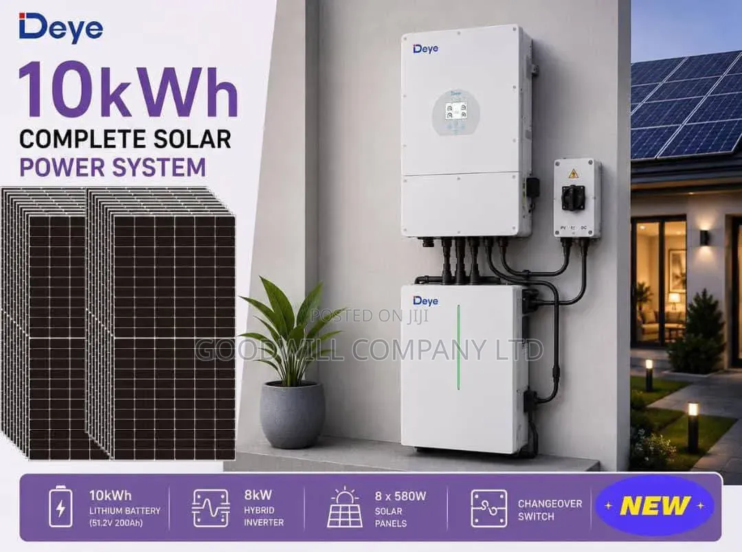 10kwh Munilyte Lithium /Hybrid Solar System Full Kit