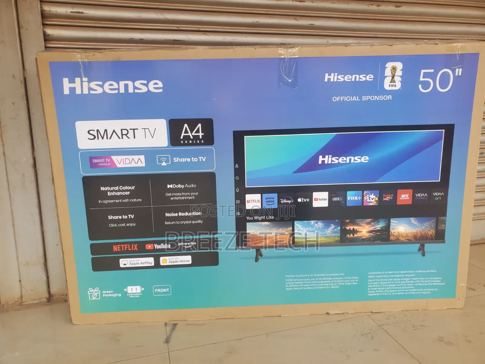 Boxed Hisense 50" A4 Smart
