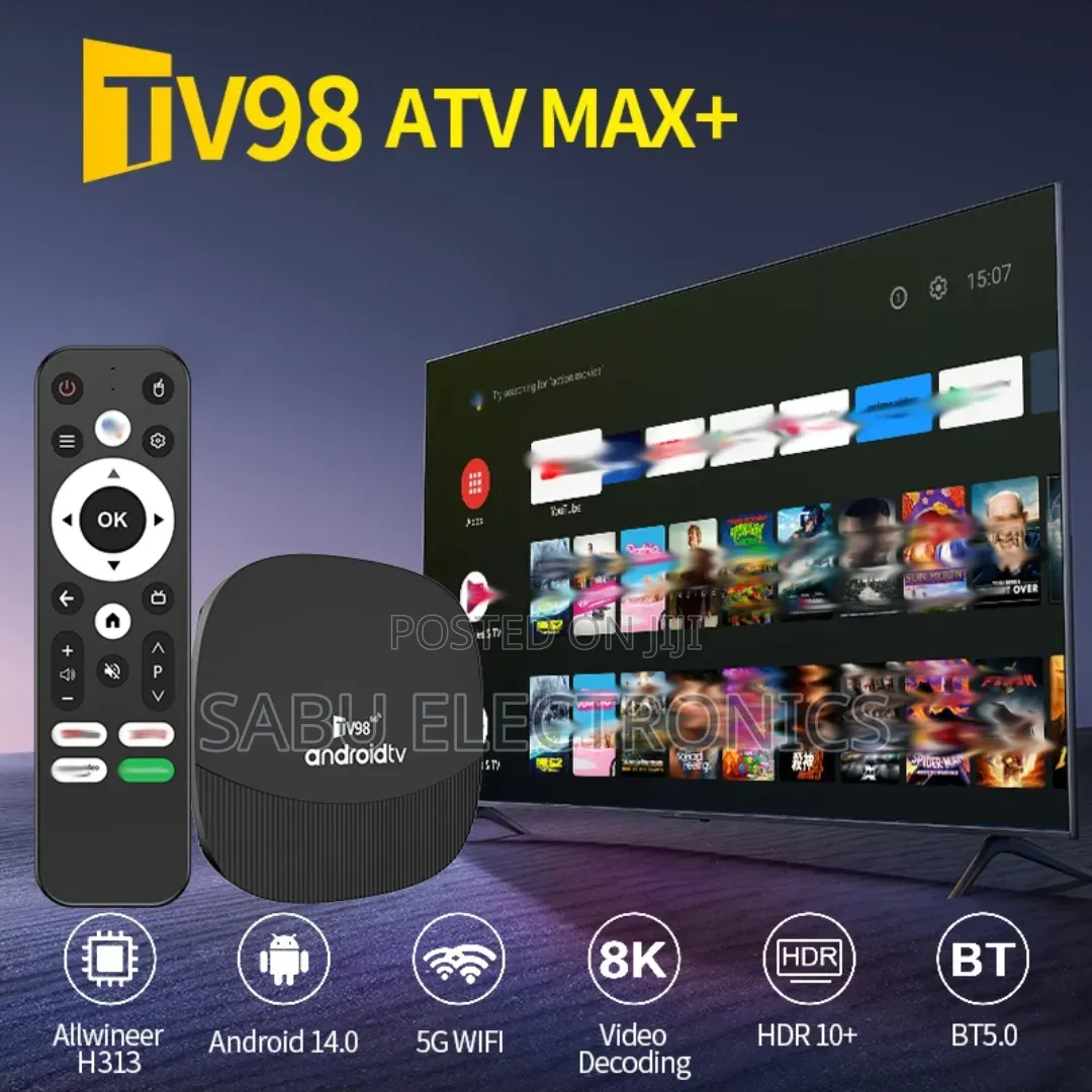 Android TV Box - Android 14 - Wifi Ultra Hd Chromecast Built-In