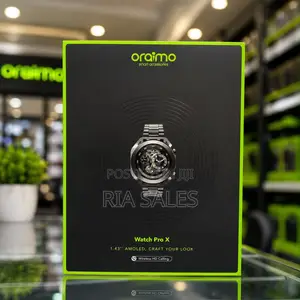 Oraimo Watch Pro X Smart Watch-12 Days Battery Amoled Display