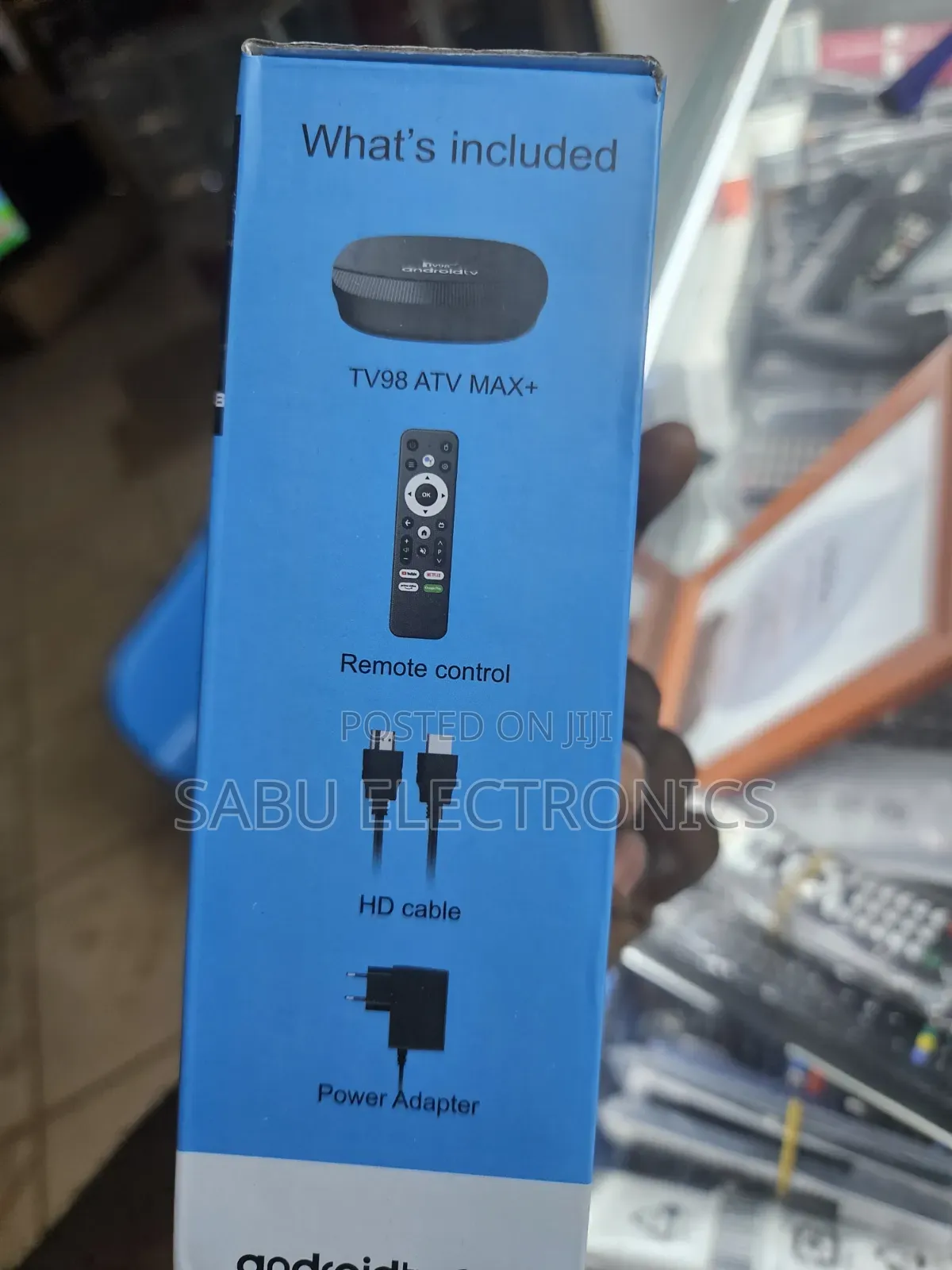 Tv98 Atv Max+ Android TV Box 14.0 – 5g Wifi - Chromecast Built-In