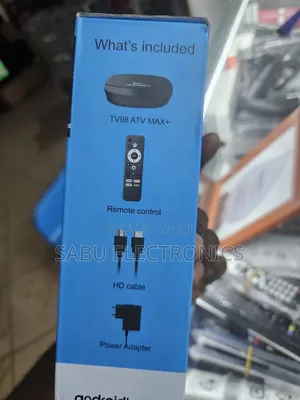 Tv98 Atv Max+ Android TV Box 14.0 – 5g Wifi - Chromecast Built-In