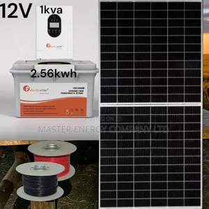 2.56kwh 12v and 1kva 12v Solar System Kit