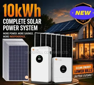 10kwh Lecitylyte Lithium /Hybrid Solar System Full Kit