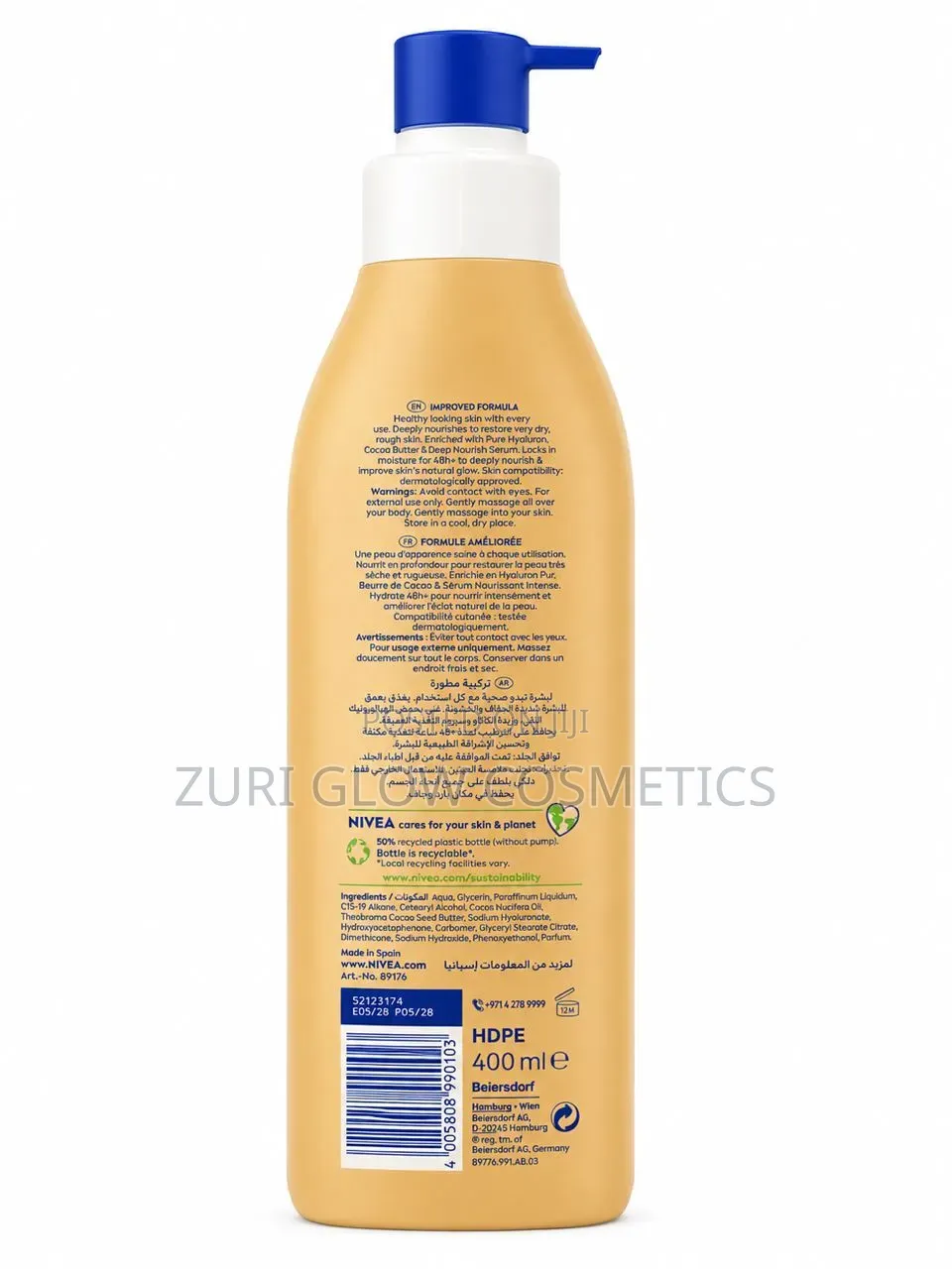 Nivea Cocoa Nourish Lotion