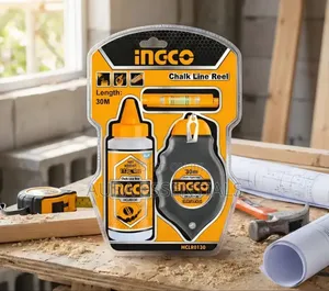 Ingco Chalk Line Reel Set
