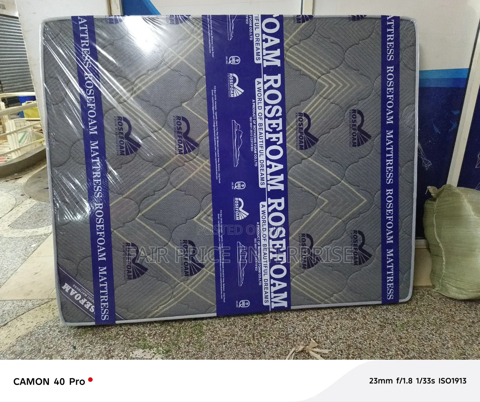 4x6x6 Inches. Mattresses Orthopedic. Rosefoam