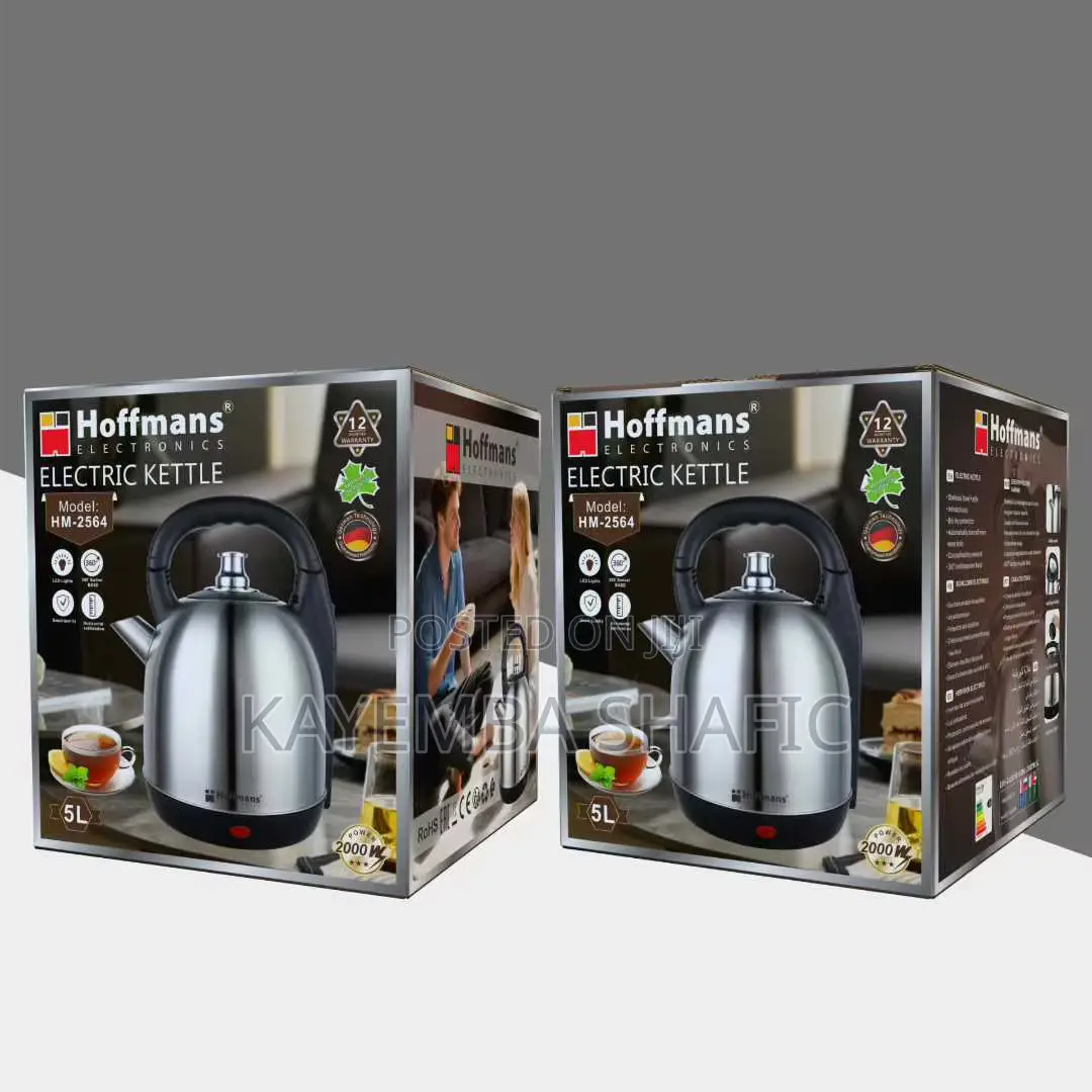 Hoffmans Electronics 5l Stainless Steel Electric Kettle (Hm-2564)