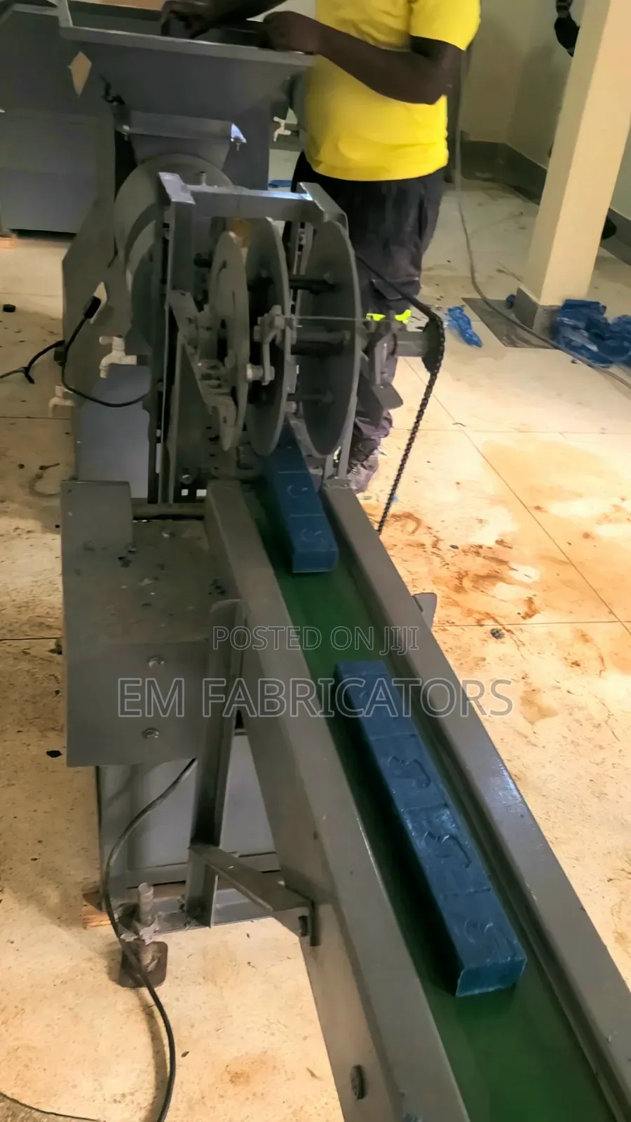 Full Automatic Soap Production Line. 600kg/Hr. 3000-4000bars/Shift.